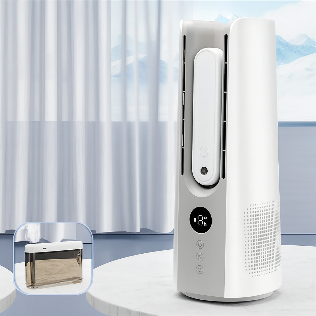 Ventilateur Rafraichisseur d'Air Silencieux avec Télécommande - Gamme NorthPole