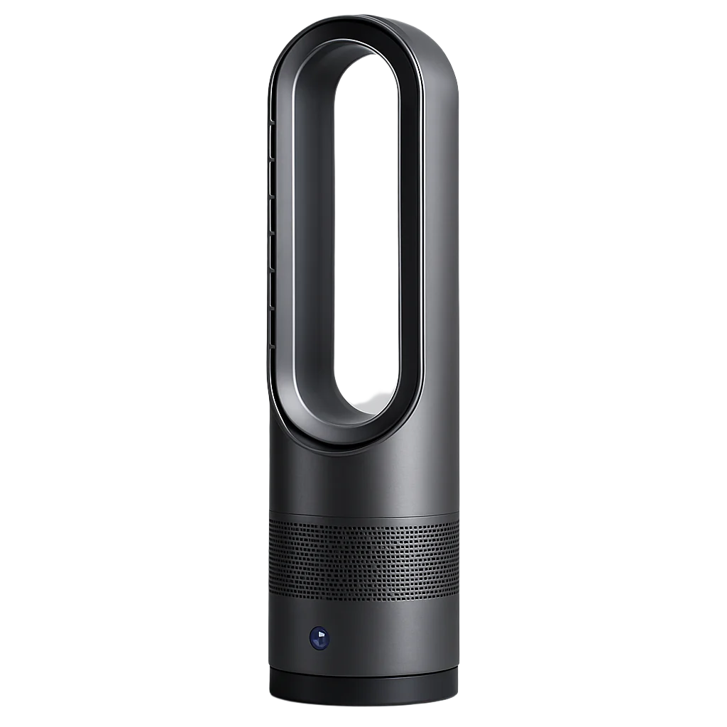 Ventilateur Tour Sans Pales - Puissant, 8 Vitesses, Minuterie Intégrée et Télécommande