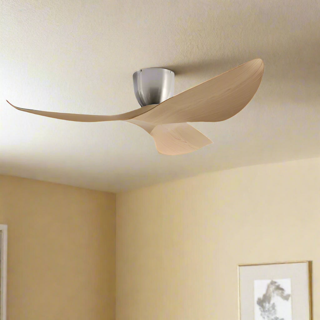 Ventilateur de plafond Design Industriel Vintage Moderne 3 pales avec Télécommande