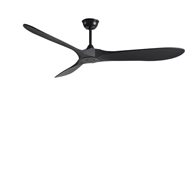 Ventilateur de plafond en Bois Sans Lumière Style Modern English avec Télécommande