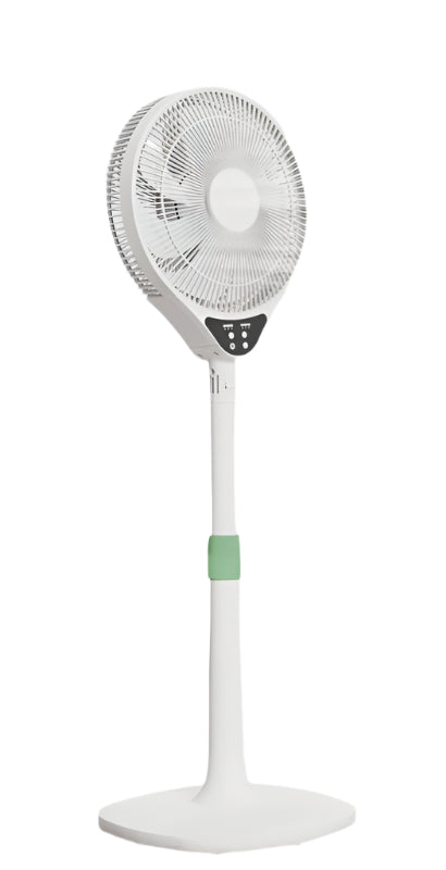Ventilateur sur Pied Puissant Blücher avec Hauteur Réglable - Minuterie intelligente et Télécommande
