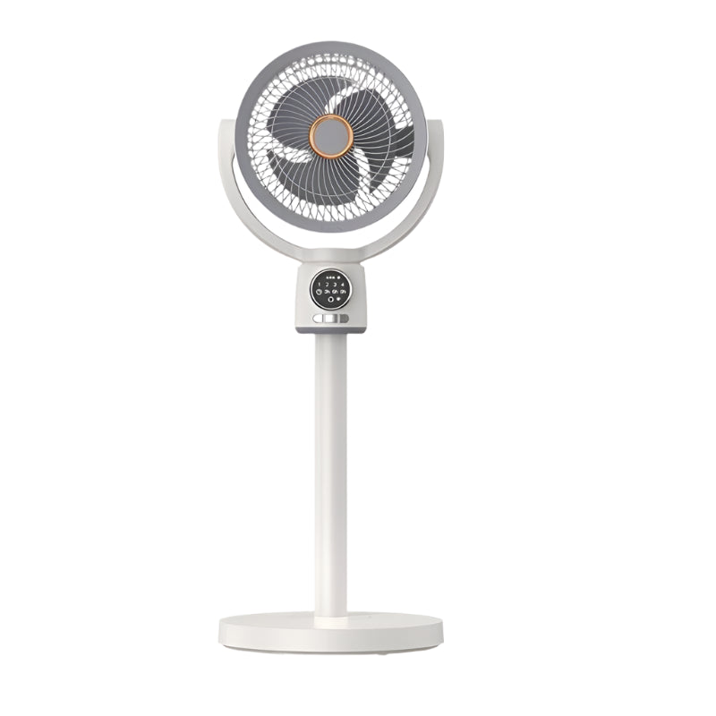 Ventilateur à Spirale Turbo Silencieux – 8000mAh, Multi-Positions