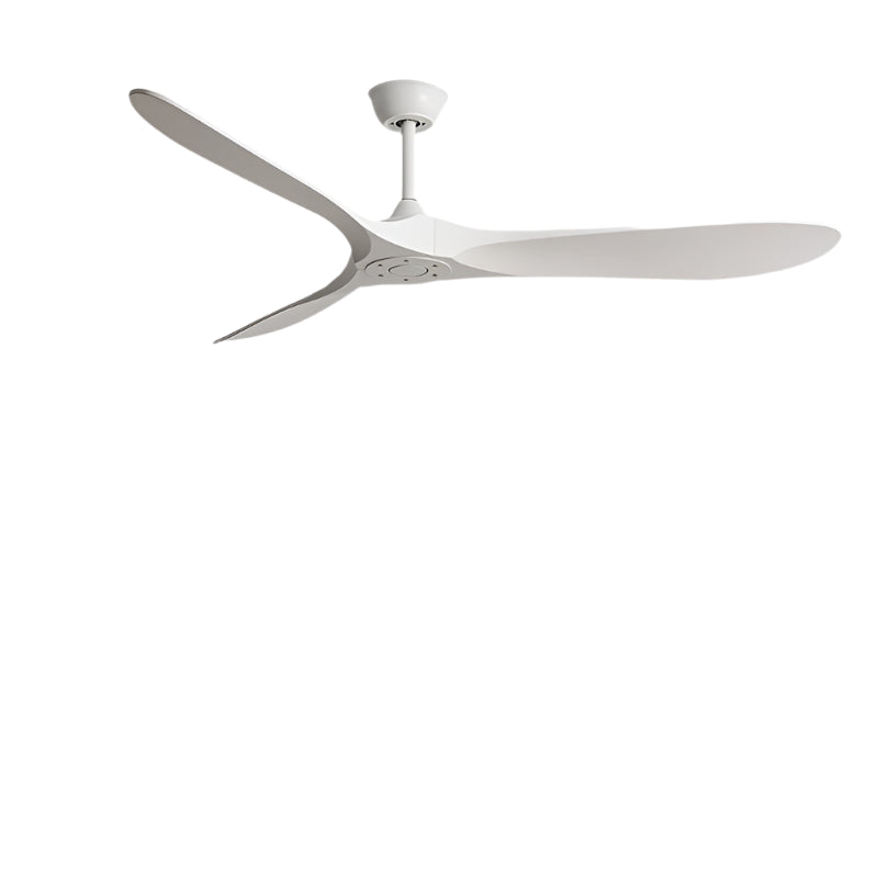 Ventilateur de plafond en Bois Sans Lumière Style Modern English avec Télécommande