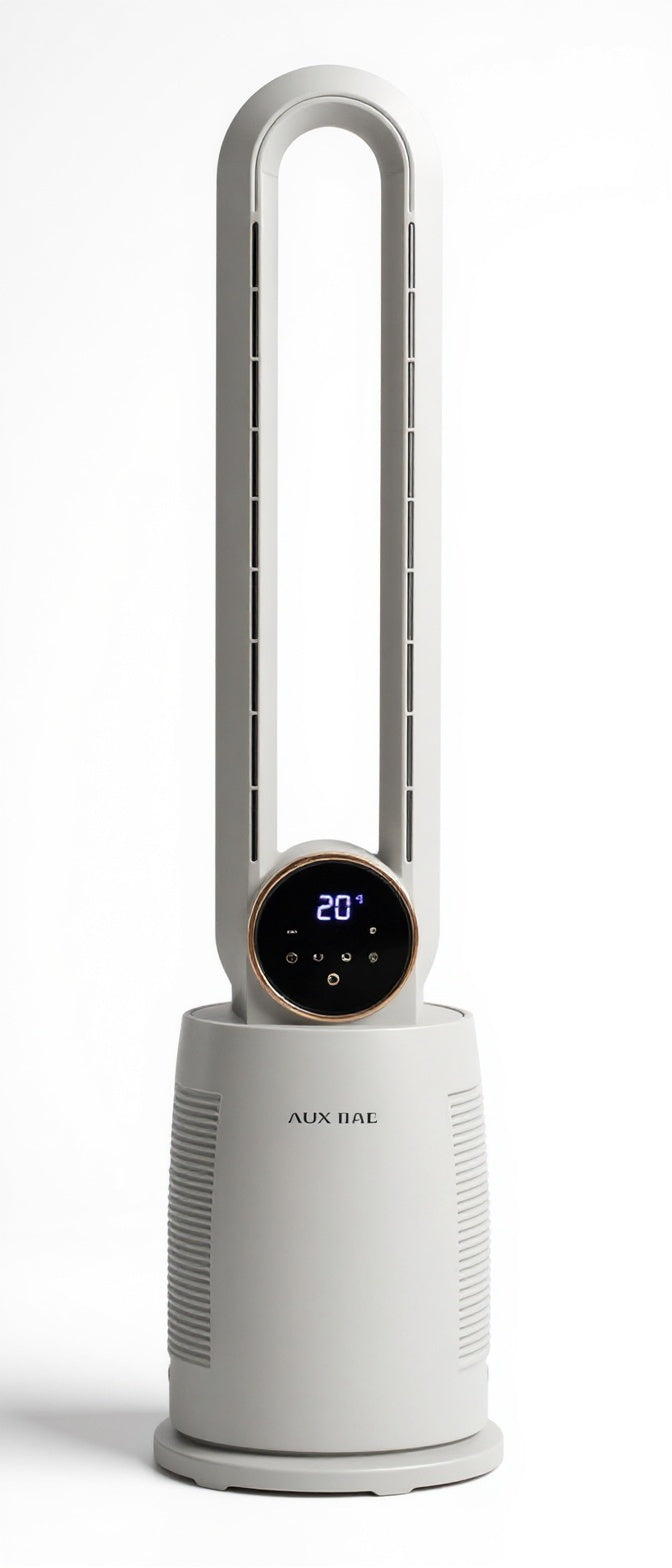 Ventilateur Tour Silencieux Design Sans Pales avec Télécommande – 120° d’Oscillation et Purificateur d’Air