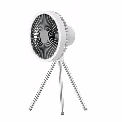Ventilateur Tripode Plafonnier avec Minuterie et Lumière Nocturne